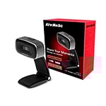 Avermedia PW310 FHD 1080P 30FPS Black  Webcam