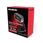Avermedia PW310 FHD 1080P 30FPS Black  Webcam
