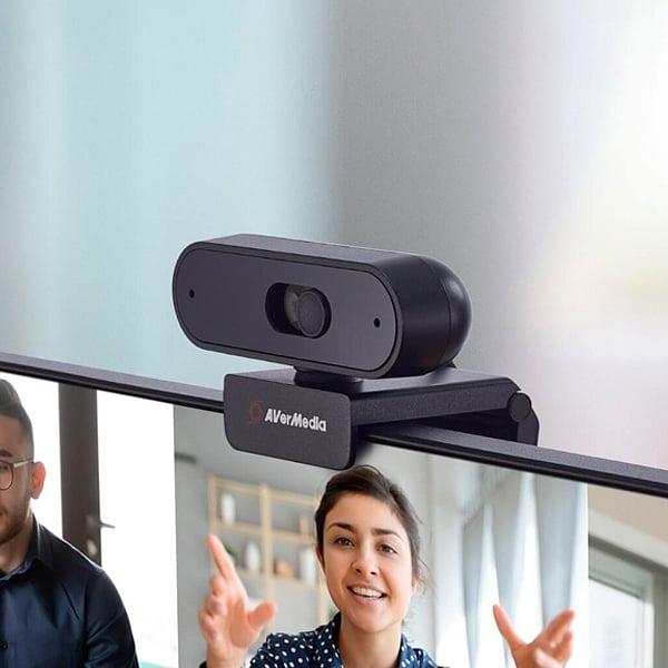 Avermedia PW310P  FullHD Negra  Webcam