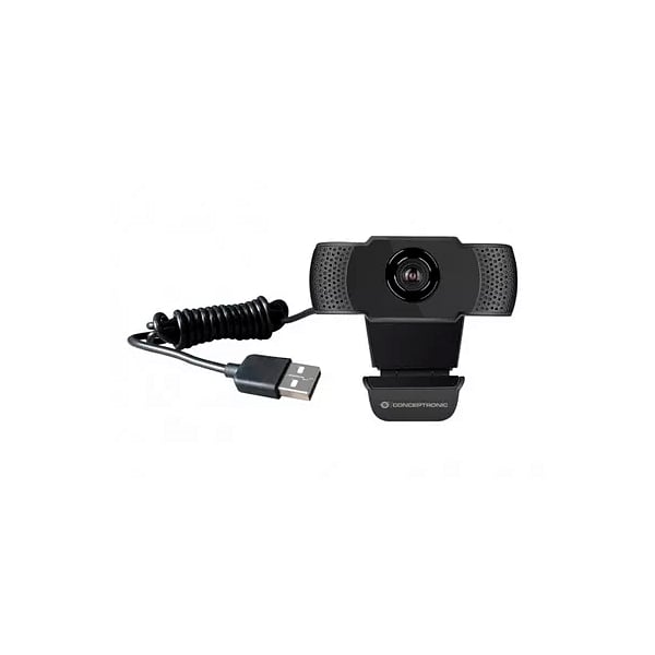Conceptronic Amdis FullHD 1080P con micrófono  Webcam