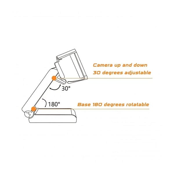 Conceptronic Amdis 2K USB con micrófono  Webcam