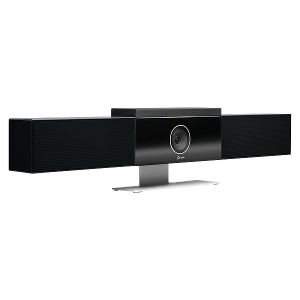 HP Poly Studio USB  Barra de vídeo Cámara 4K UHD Zoom 5x Micrófonos y Altavoces estéreo