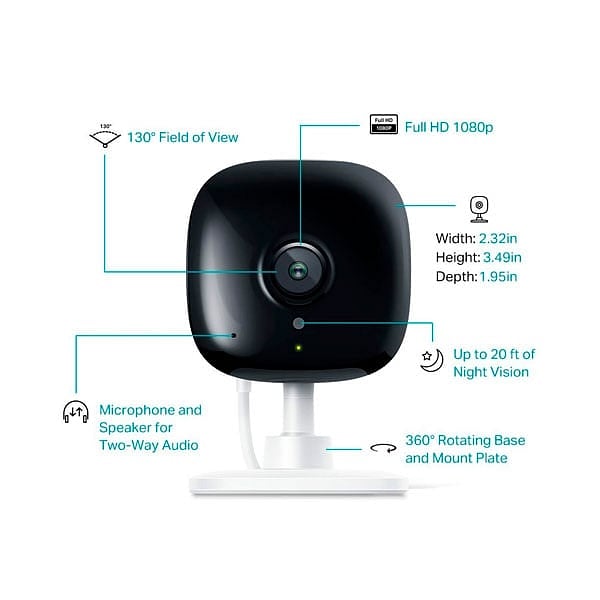 TPLink Kasa Spot KC100  Cámara de videovigilancia IP