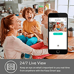 TPLink Kasa Spot KC100  Cámara de videovigilancia IP TPLink Kasa Spot KC100  Cámara de videovigilancia IP