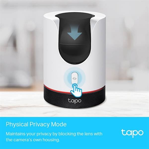 TPLink Tapo C225  Cámara inteligente de seguridad para el hogar WiFi resolución 2K con movimiento horizontal y vertical