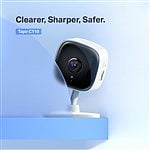TPLink Tapo C110  Cámara inteligente 2K de seguridad para el hogar WiFi