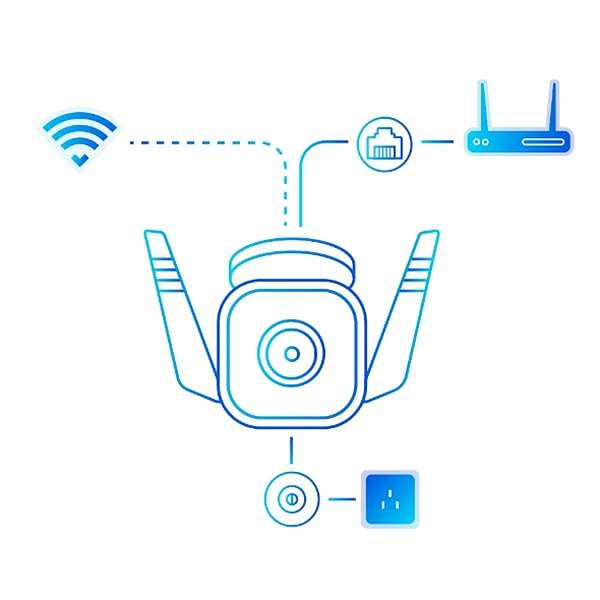 TPLink Tapo C310  Cámara inteligente 2K de seguridad para el hogar WiFi Exterior