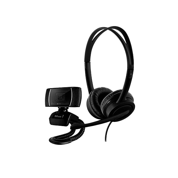 Trust Mauro y Trino HD  Pack Auricular  Webcam