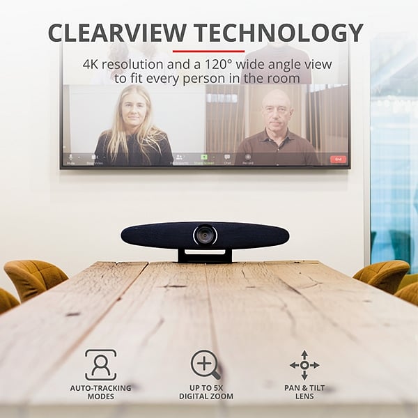 Trust Iris Sistema de Videoconferencia 4K  Webcam