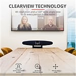 Trust Iris Sistema de Videoconferencia 4K  Webcam
