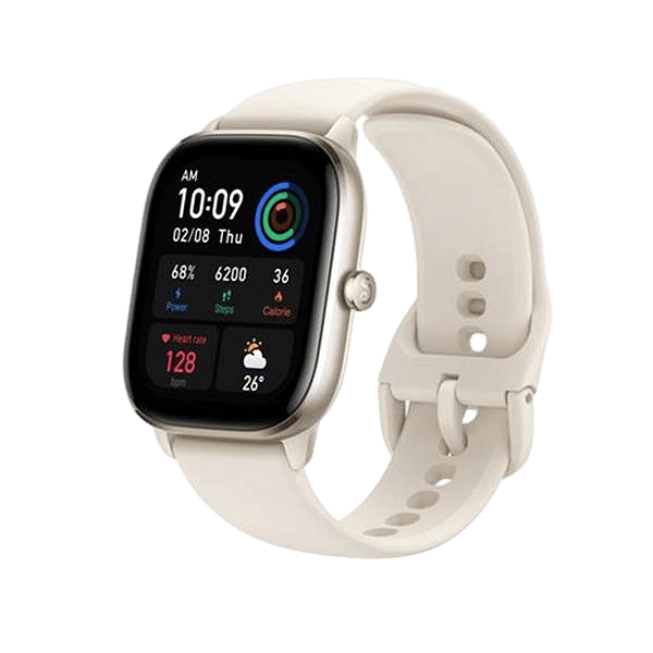 Amazfit GTS 4 Mini Reloj Deportivo Blanco  Smartwatch