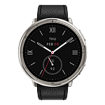 Amazfit Active 2 Round Black  Smartwatch GPS Pantalla AMOLED SpO2 160 Modos Deportivos Piel Versión Premium NFC