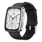 Amazfit Active 2 Square Black  Smartwatch GPS Pantalla AMOLED SpO2 160 Modos Deportivos Piel Versión Premium NFC
