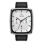 Amazfit Active 2 Square Black  Smartwatch GPS Pantalla AMOLED SpO2 160 Modos Deportivos Piel Versión Premium NFC