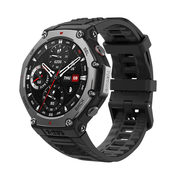 Amazfit TRex Onyx  Smartwatch GPS Pantalla AMOLED 175 SpO2 Más de 170 Modos Deportivos