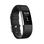 Fitbit Charge 2 Grande negroplata  Pulsera de actividad