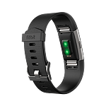 Fitbit Charge 2 Grande negroplata  Pulsera de actividad