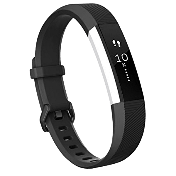 FITBIT Alta HR Negro Metal Pequeña  Pulsera de actividad