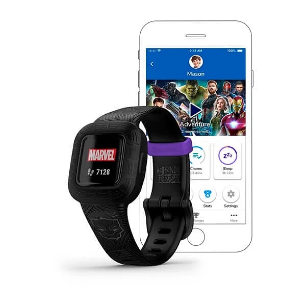 Garmin Vívofit  jr 3 Marvel Black Phanter  Smartwatch