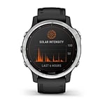 Garmin Fénix 6S Solar Plata  Negro Smartwatch