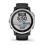 Garmin Fénix 6S Solar Plata  Negro Smartwatch
