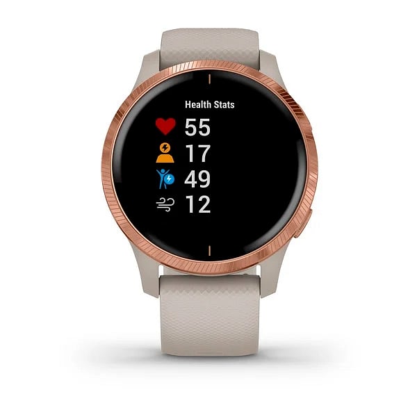 Garmin Venu Beige  Oro Rosa   Smartwatch