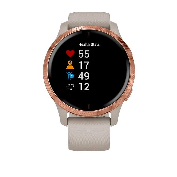 Garmin Venu Beige  Oro Rosa   Smartwatch