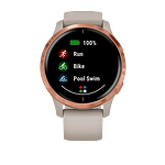Garmin Venu Beige  Oro Rosa   Smartwatch