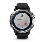 Garmin Fenix 5 Plus PlataNegro  Smartwatch
