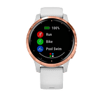 Garmin Vivoactive 4S BlancoOro Rosa  Smartwatch