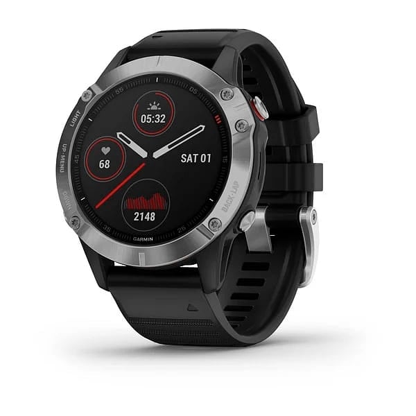 Garmin Fenix 6 PlataNegro  Smartwatch