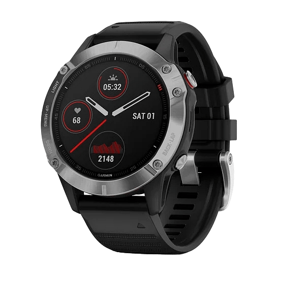 Garmin Fenix 6 PlataNegro  Smartwatch