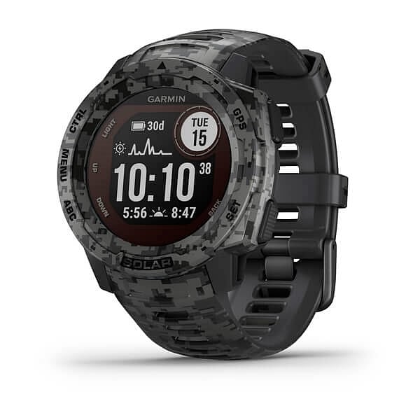 Garmin Instinct Solar Camo Edition Grafito  Smartwatch