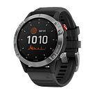 Garmin Fénix 6 Solar Plata  Negro  Smartwatch