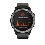 Garmin Fénix 6 Solar Plata  Negro  Smartwatch