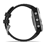 Garmin Fénix 6 Solar Plata  Negro  Smartwatch