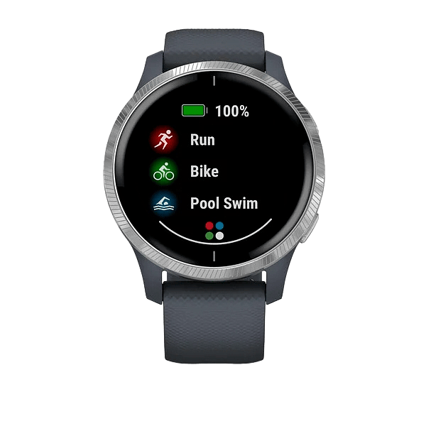Garmin Venu Azul Granito  Plata  Smartwatch