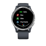 Garmin Venu Azul Granito  Plata  Smartwatch