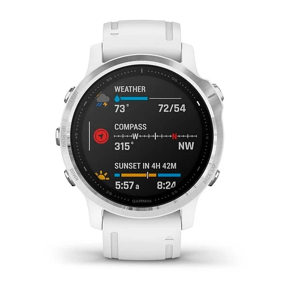 Garmin Fénix 6S Plata  Blanco  Smartwatch
