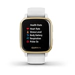Garmin Venu Sq Light Gold Blanco  Smartwatch