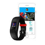 Garmin Vivofit JR 2 Marvel Spiderman Negro  Smartwatch