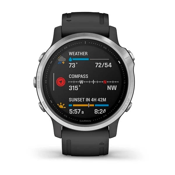 Garmin Fénix 6S Plata  Negro  Smartwatch
