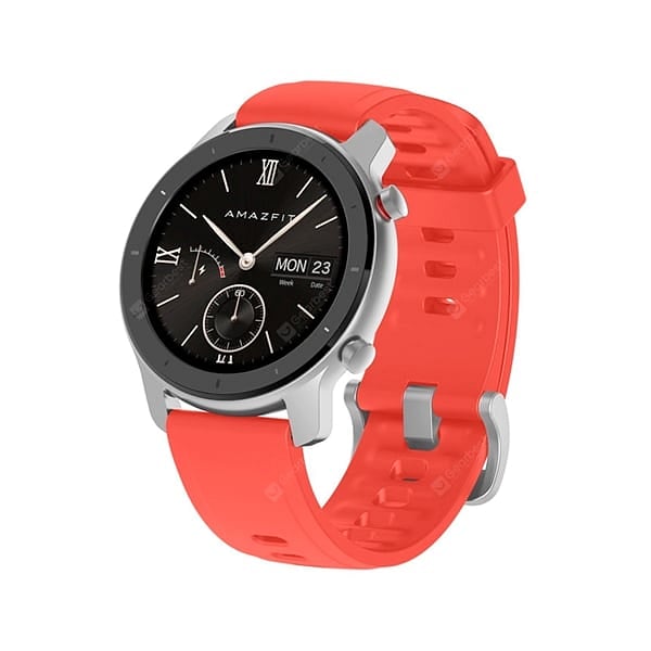 Xiaomi AMAZFIT GTR 12 Rojo 42mm  Smartwatch