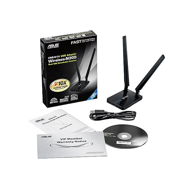 Asus USBN14 WiFi N Adaptador USB