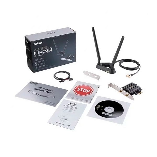 Asus PCEAX58BT WiFi6 AX3000 BT 50  Tarjeta de Red