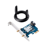 Asus PCE-AC58BT WiFi AC2100 BT 5.0 - Tarjeta de Red Asus PCE-AC58BT WiFi AC2100 BT 5.0 - Tarjeta de Red