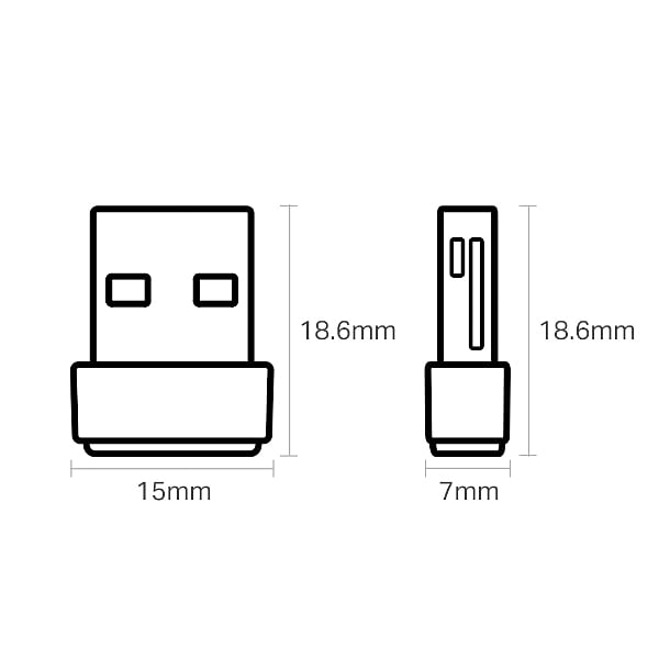 TPLink Archer T2U Nano AC600  Wifi USB