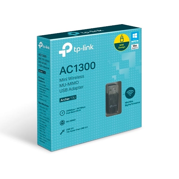 TPLink Archer T3U Mini AC1300  Adaptador WiFi USB