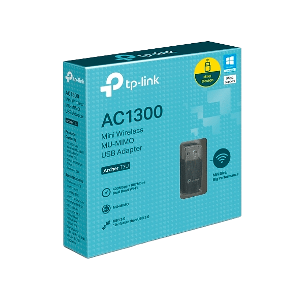 TPLink Archer T3U Mini AC1300  Adaptador WiFi USB