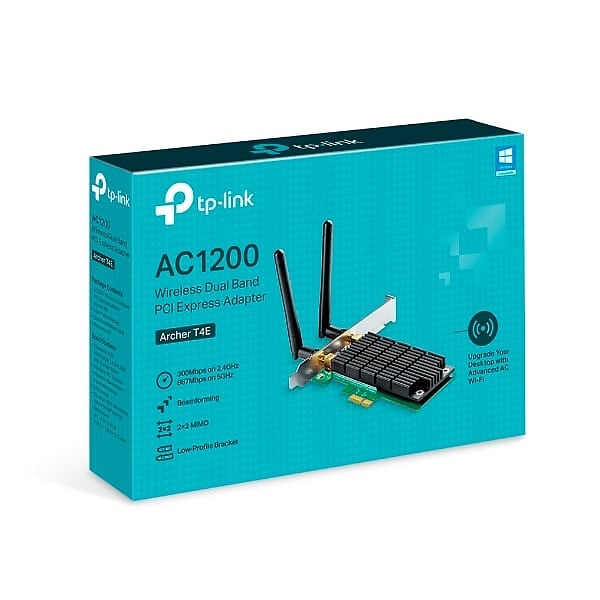 TPLink Archer T4E AC1200  Tarjeta WiFi
